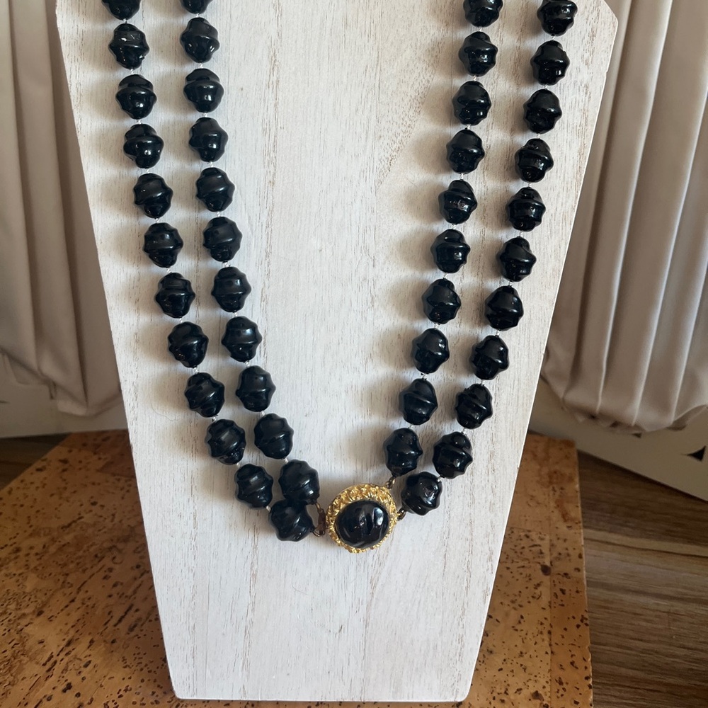 Double-Strand Beaded Necklace
